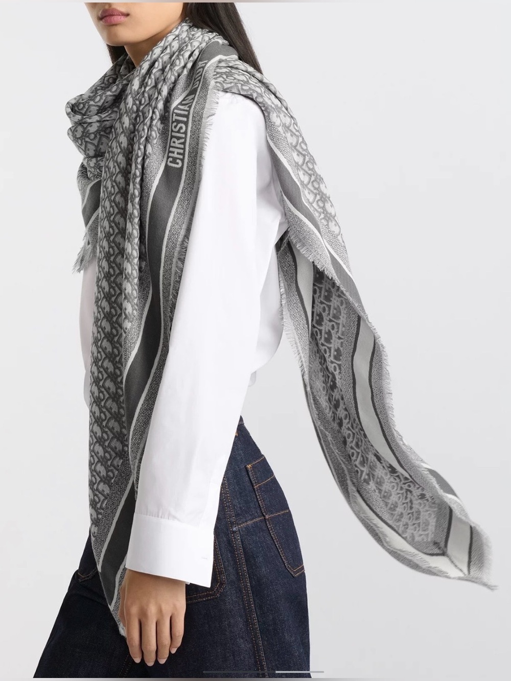 Dior Oblique Scarf Shawl